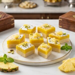 Pineapple Barfi